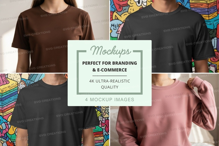 T-shirt mockup collection
