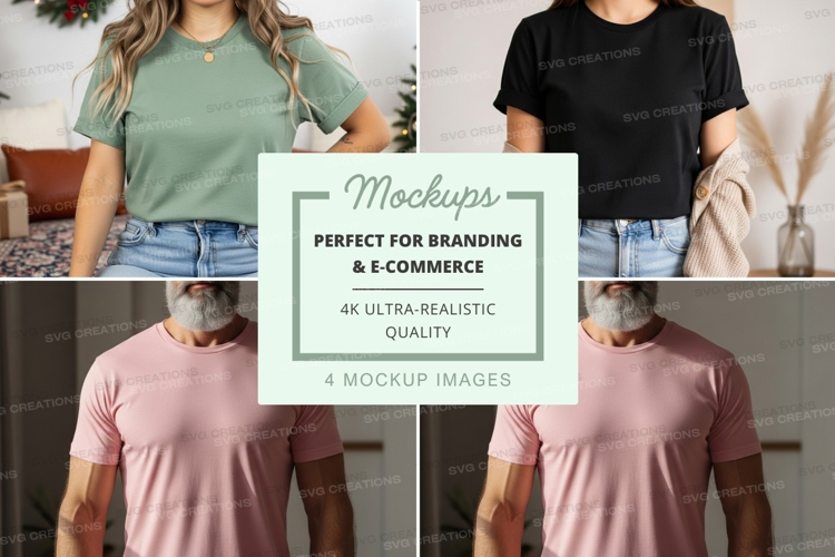 T-shirt mockup collection
