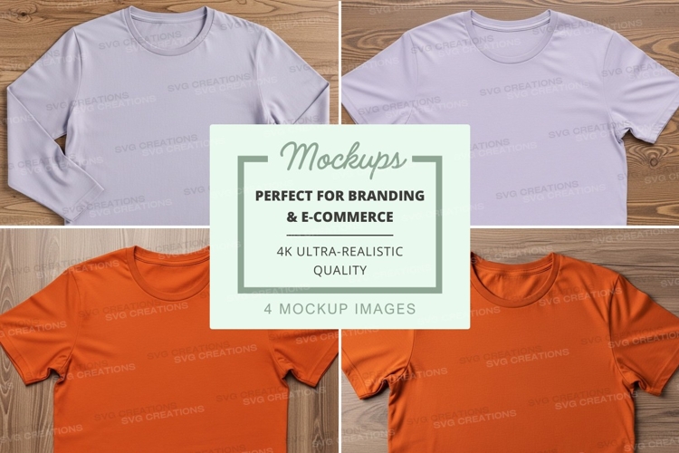 White Tshirt Mockup Image 13