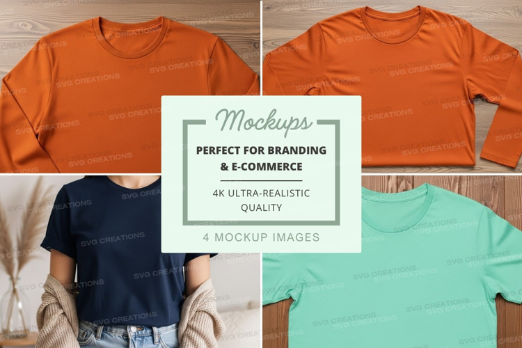 T-shirt mockup collection