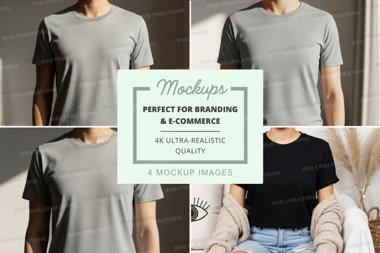 T-shirt mockup collection