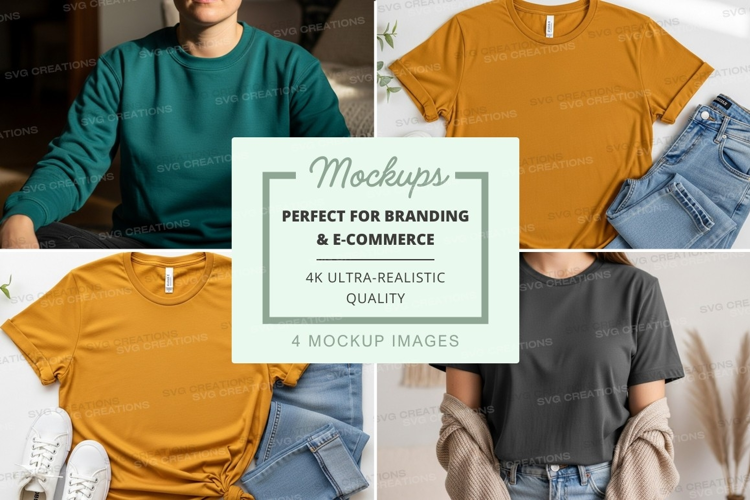 T-shirt mockup collection