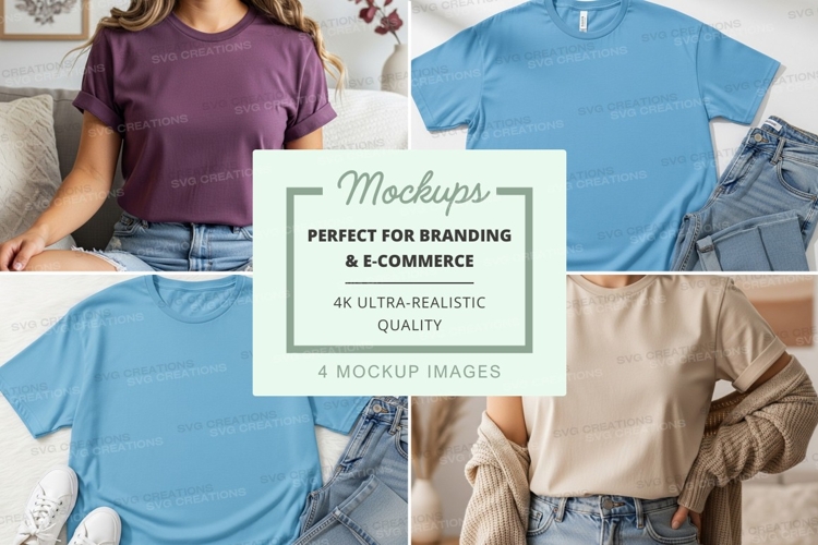 T-shirt mockup collection