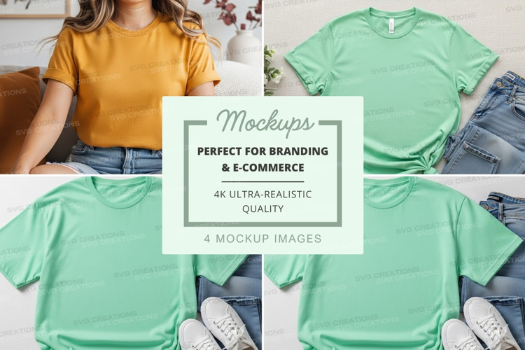 T-shirt mockup collection