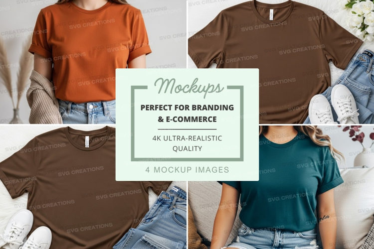 T-shirt mockup collection