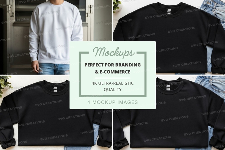 Sweatshirt mockup collection