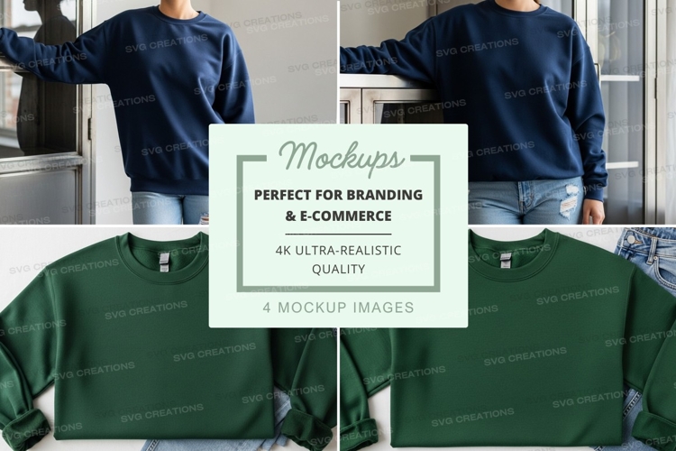 Sweatsuit Mockup Image 21