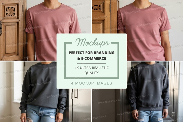 Sweatsuit Mockup Image 16