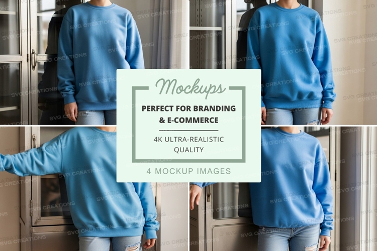 Sweatsuit Mockup Image 14