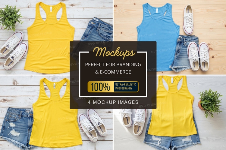 Mockup: casual summer outfits