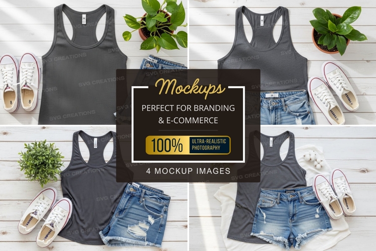 Mockup: casual summer outfits