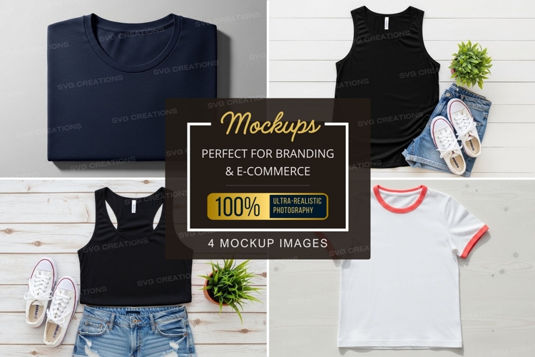 Mockup: casual wear collection