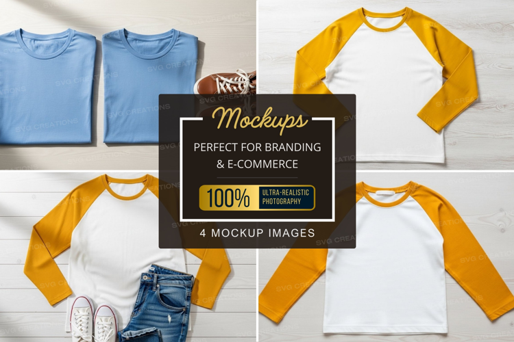 Mockup: casual clothing collection