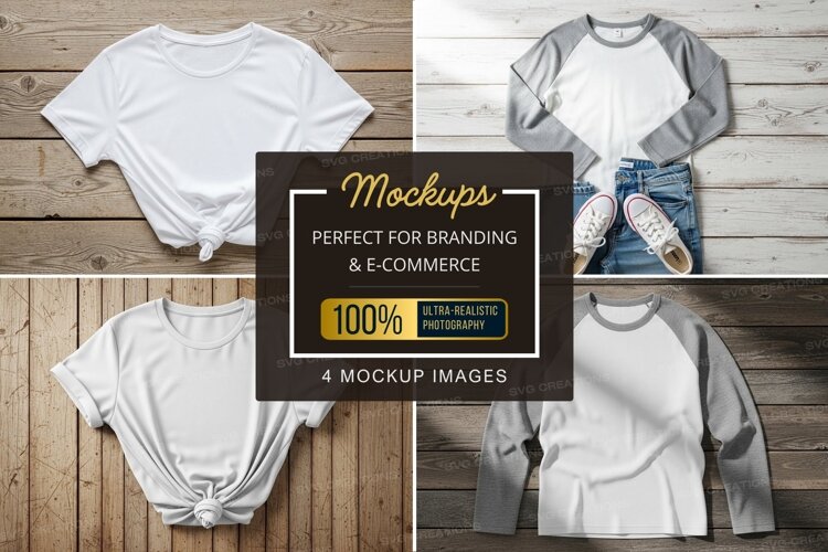 Mockup collection of casual wear example image 1