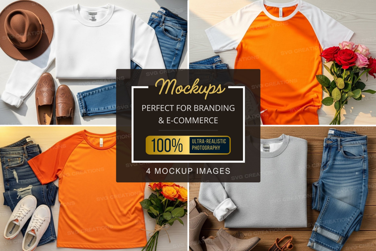 Mockup: casual summer fashion collection