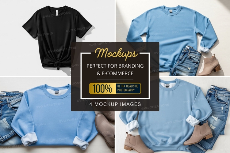 Sweatsuit Mockup Image 22