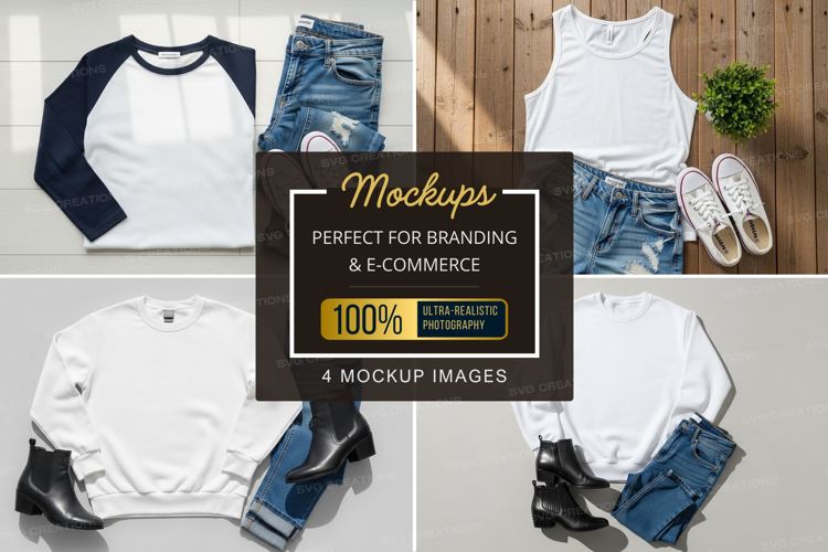 Mockup: casual summer outfits