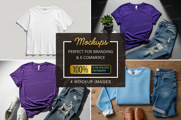 Mockup: casual outfit collection