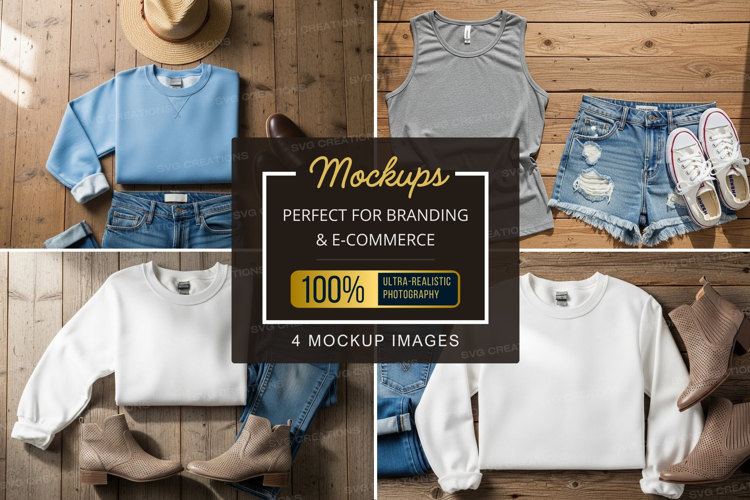 Mockup: casual summer outfits