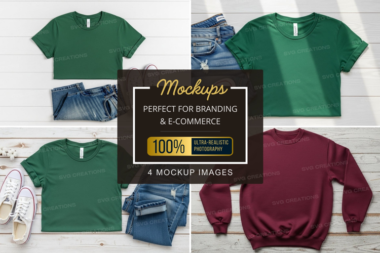 Mockup: casual outfit collection