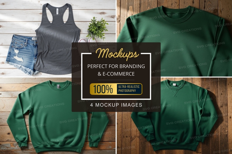 Mockup: casual wear collection