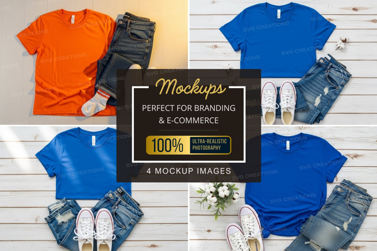 Mockup: casual outfit combinations