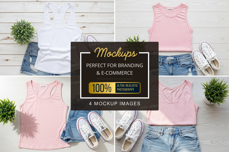 Mockup: casual summer outfits