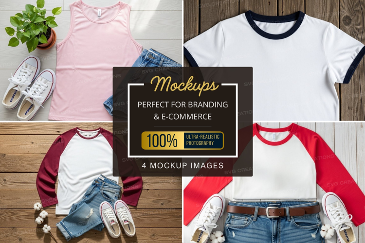 Mockup: casual summer outfits