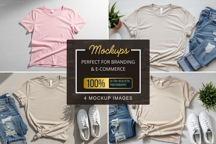 Mockup: casual outfit collection