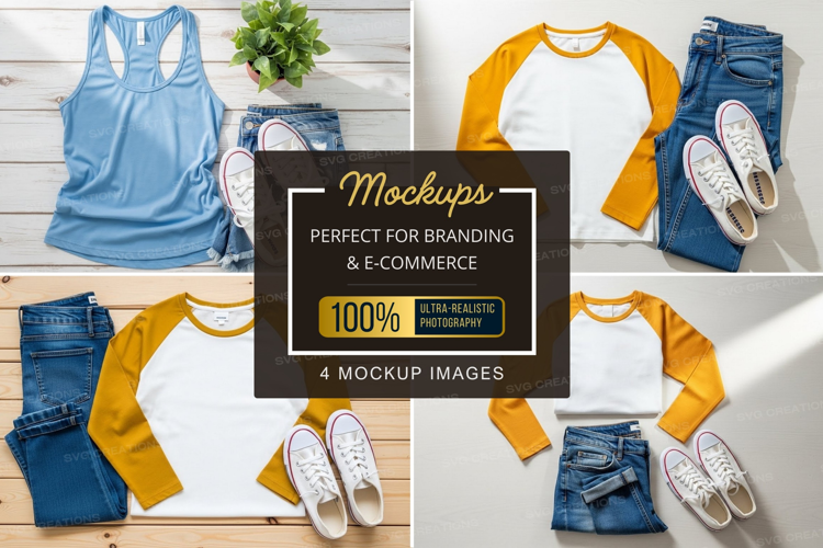 Mockup: casual summer outfits