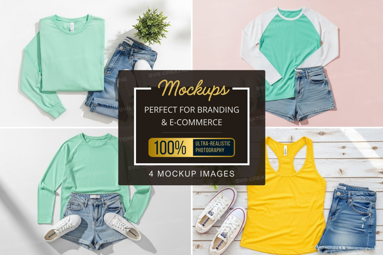 Mockup: casual summer outfits
