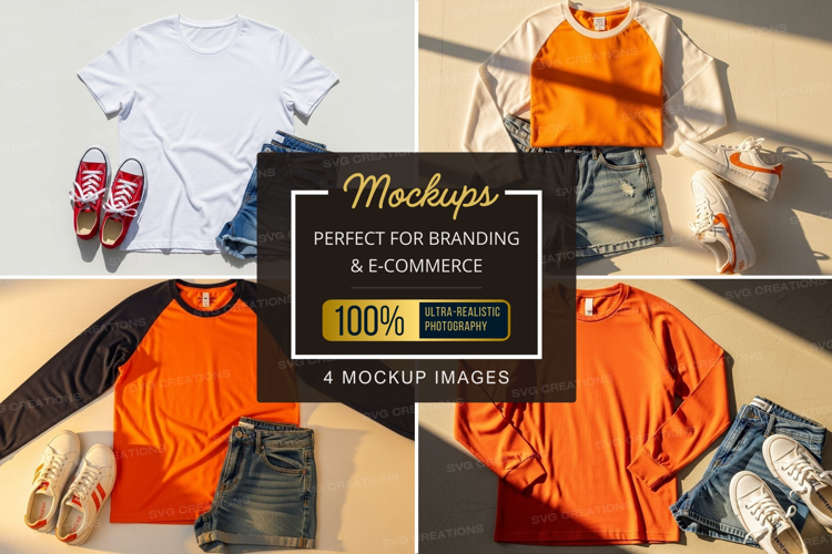 Mockup: casual summer outfits