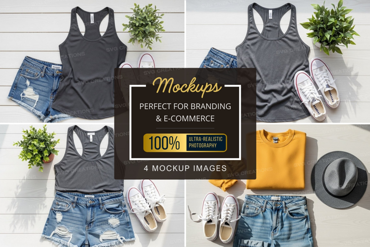 Mockup: casual summer outfits