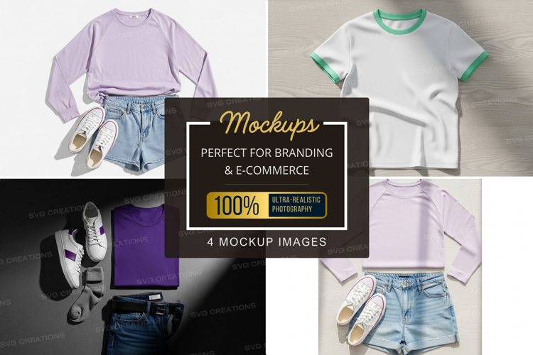 Mockup: casual summer outfits