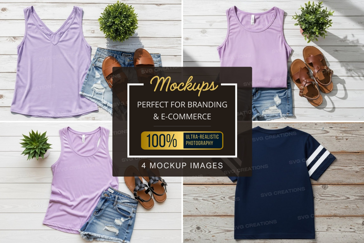 Mockup: summer fashion outfits