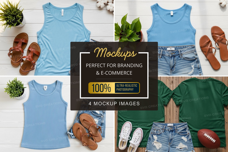 Mockup: summer fashion outfits