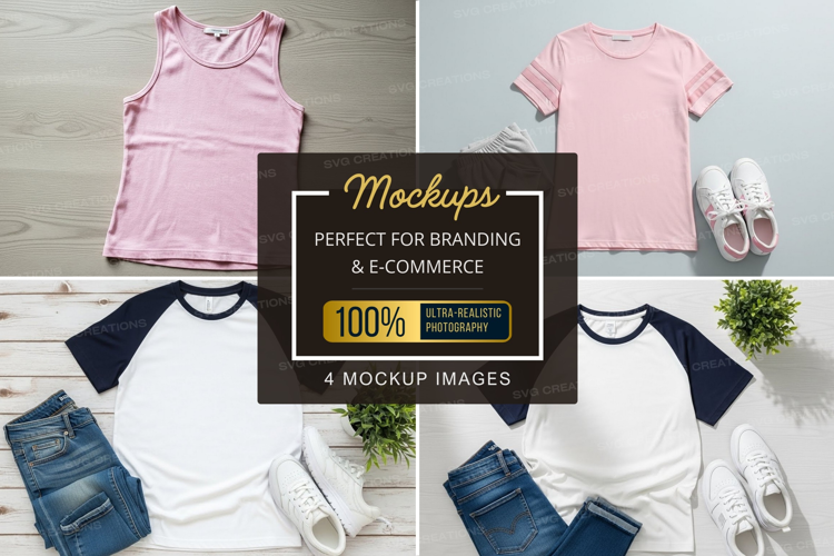 Mockup: casual summer outfit ideas