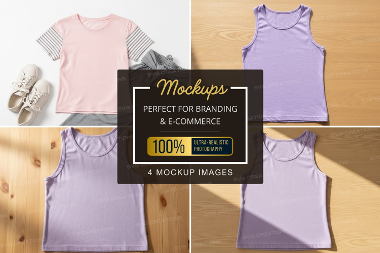 Mockup: athletic wear collection