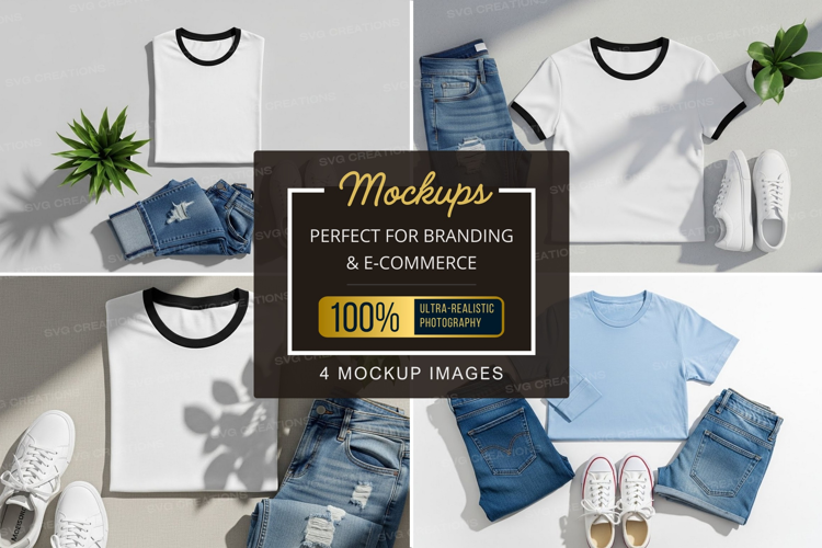 Mockup: casual summer outfits