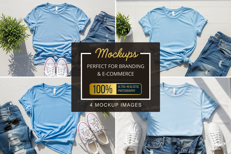 Mockup: casual summer outfit