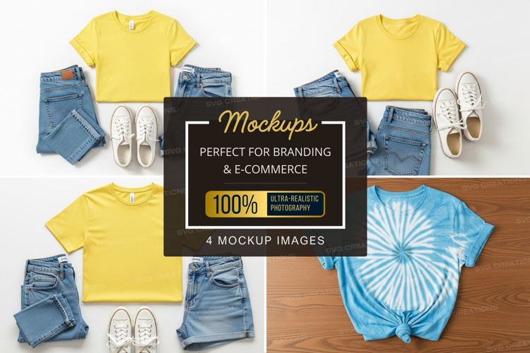 Mockup: casual summer outfits