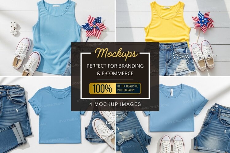 Mockup: summer fashion outfits example image 1