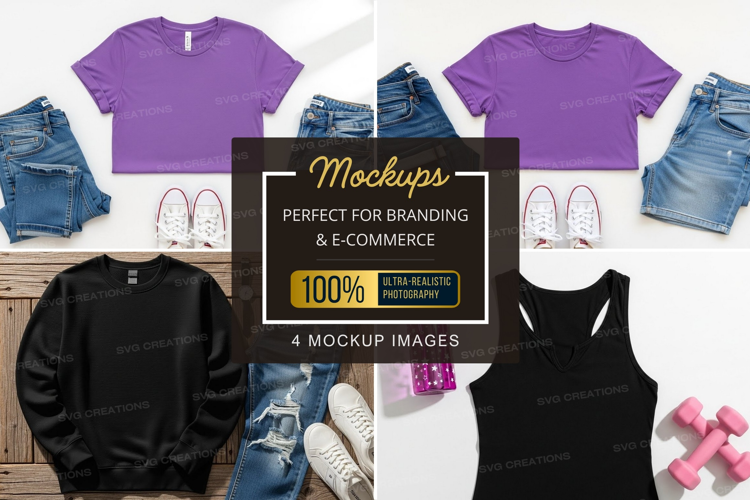 Mockup: casual summer outfit collection