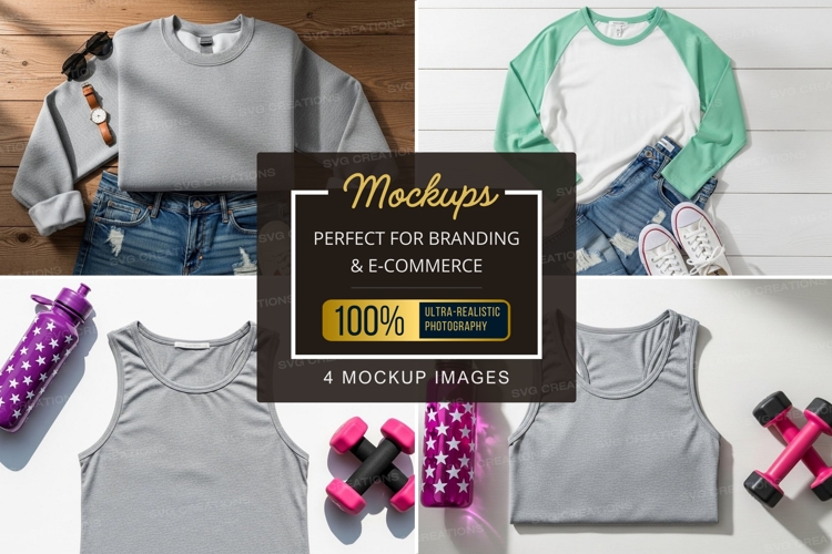 Sweatsuit Mockup Image 14