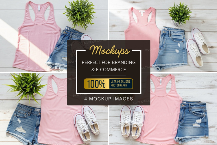 Mockup: summer fashion outfits