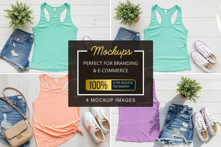 Mockup: summer fashion outfit ideas