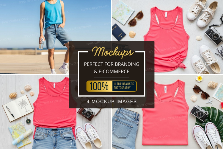 Mockup: summer fashion essentials