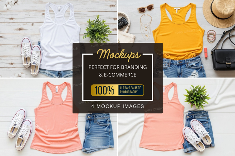 Mockup: casual summer outfits