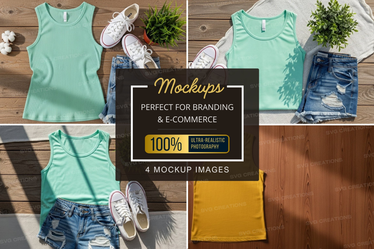 Mockup: summer fashion outfits
