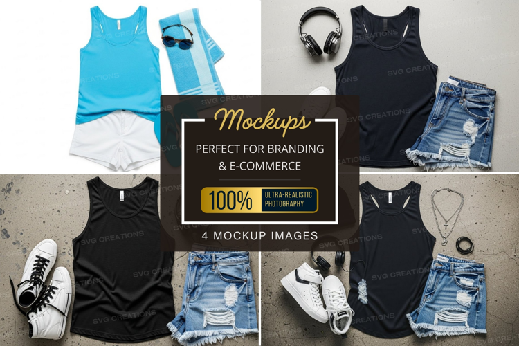 Mockup: casual summer outfits